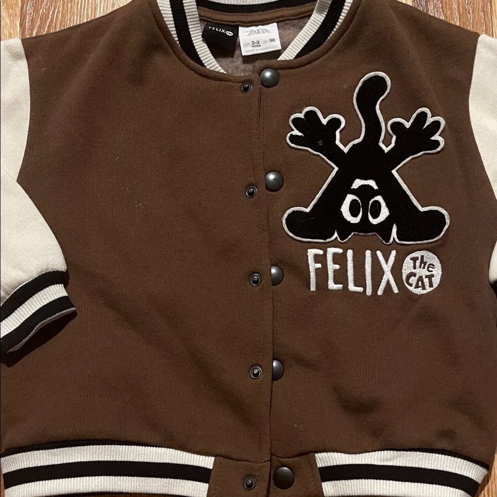 Zara Felix the Cat Varsity Jacket - Picture 4 of 4